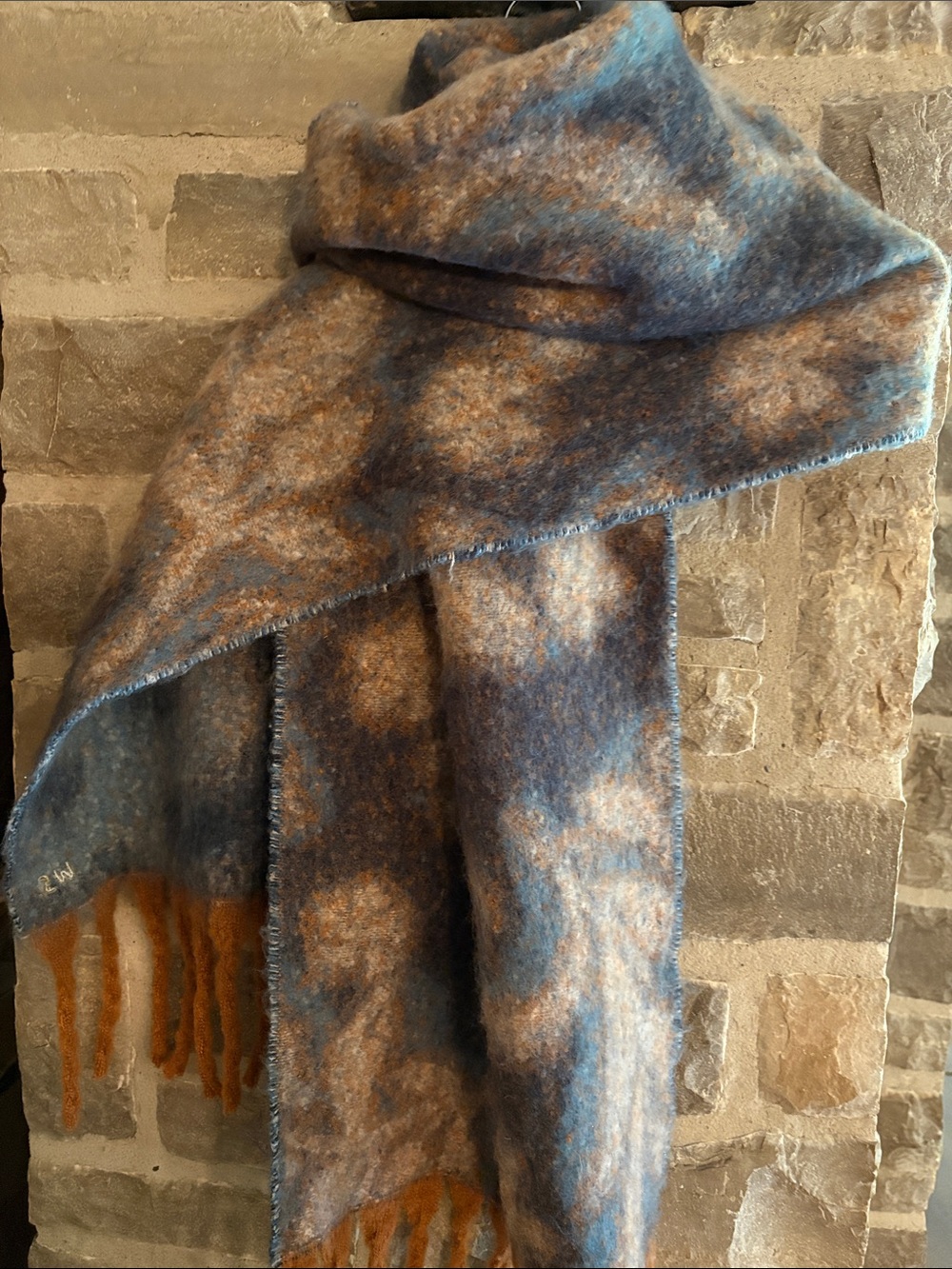 White Stuff large winter scarf